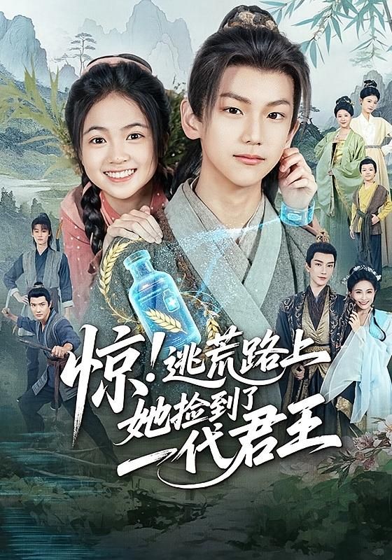 短剧惊逃荒路上她捡到了一代君王，荒路惊险捡落难君王，命运交织，高清全集完整版在线观看。