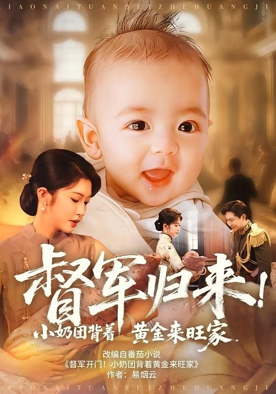 短剧督军归来小奶团背着黄金来旺家超高清无删减全集在线观看，督军携小奶团归家，黄金引惊喜。